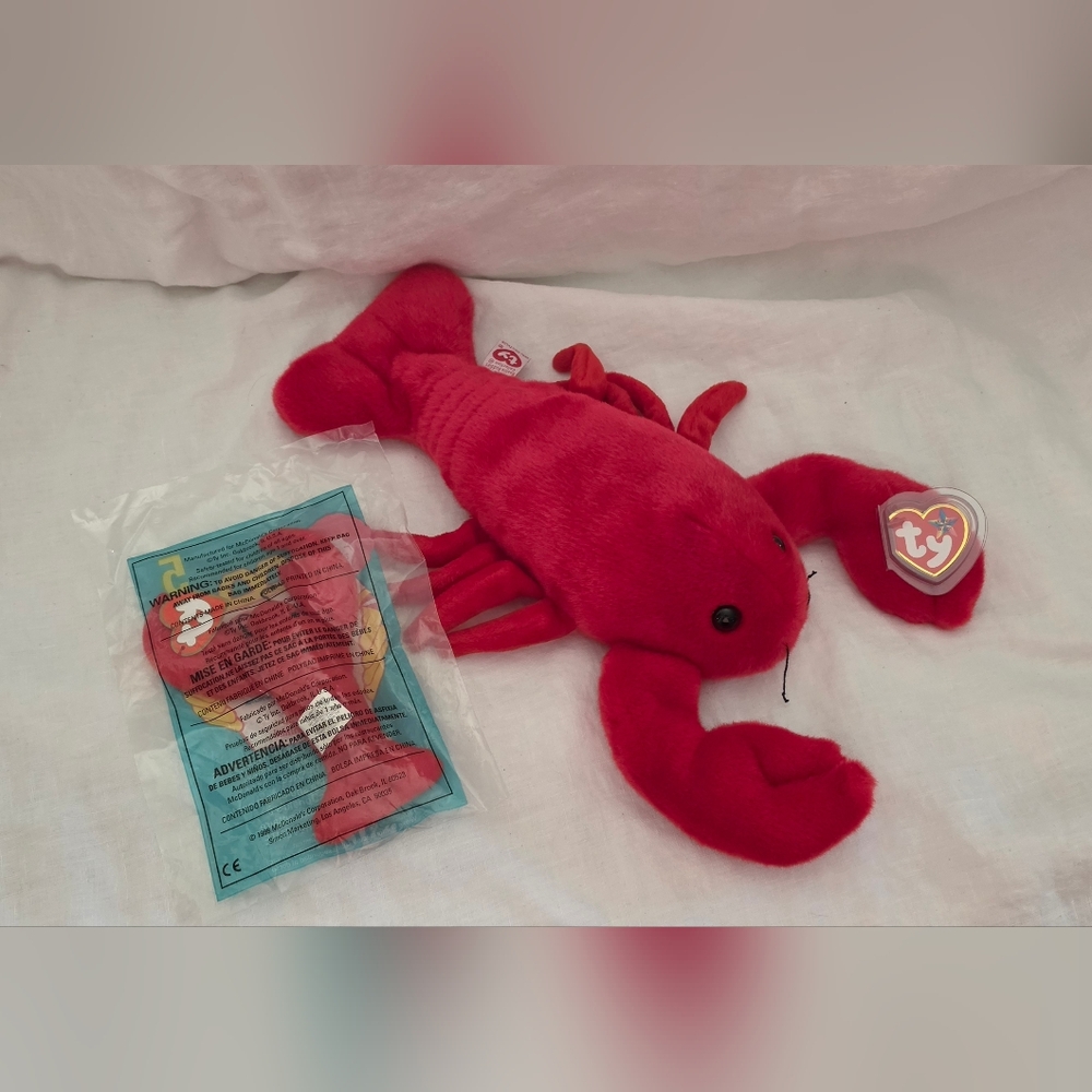 NWT-Ty Pinchers Beanie Buddies &  McDonalds Teenie